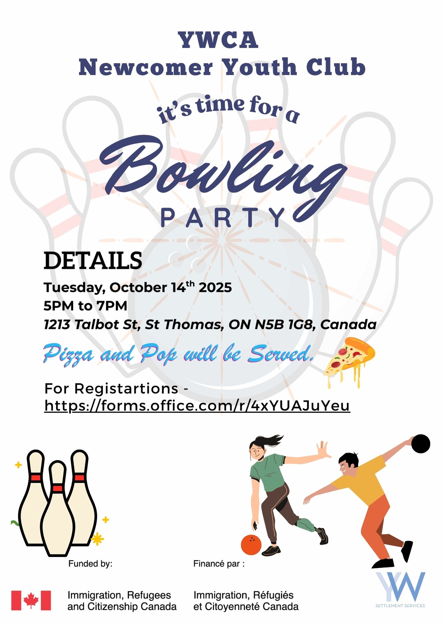 Newcomer Youth Club-Bowling Party 2025